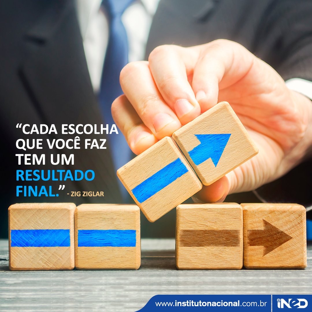 INEDSP's tweet photo. "Cada escolha que você faz tem um resultado final." – Zig Ziglar

#Escolhas #Objetivos #NaoFiqueParado #EstudeTodosOsDias #Ined https://t.co/VuSncvZArF