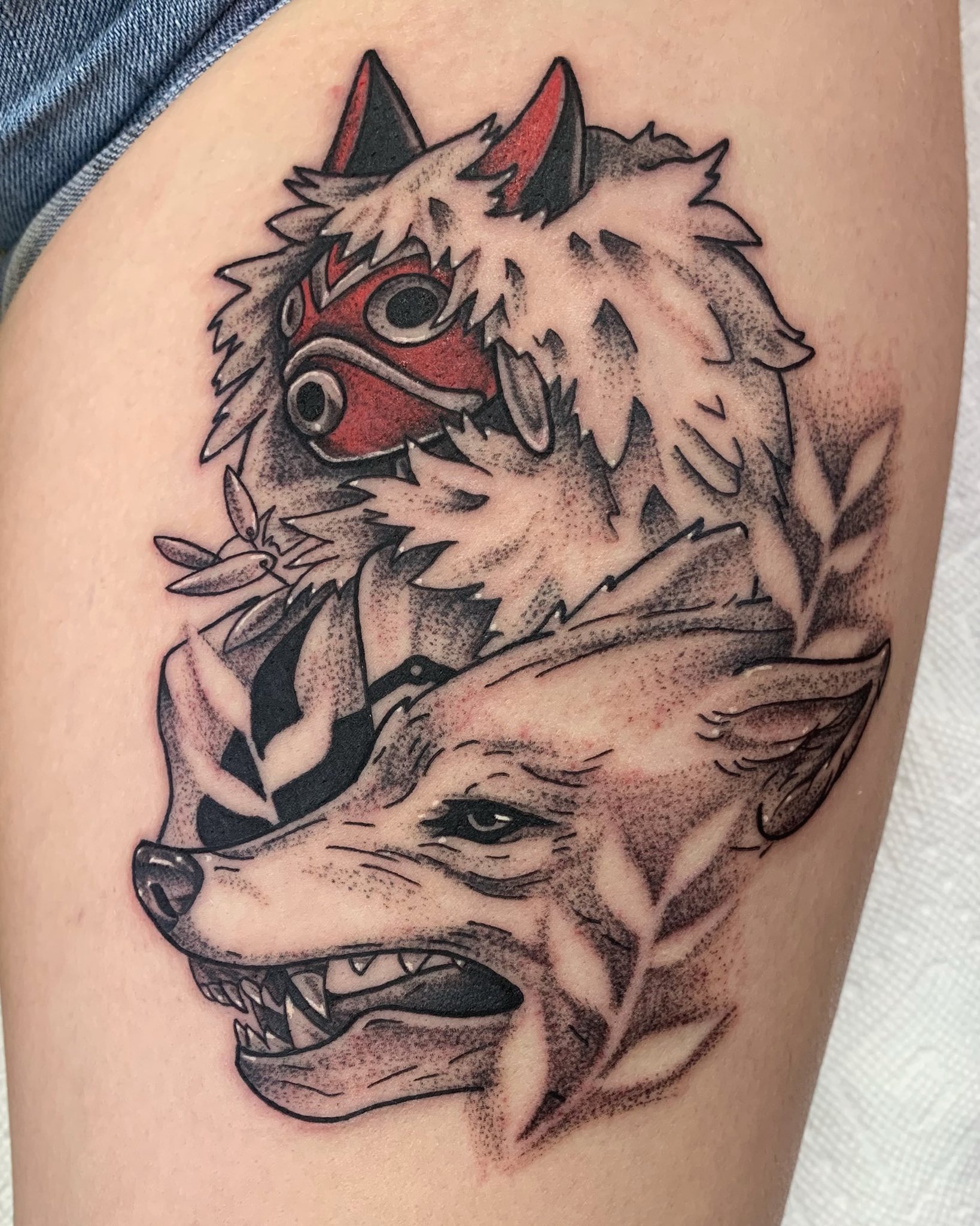 Princess mononoke tattoo