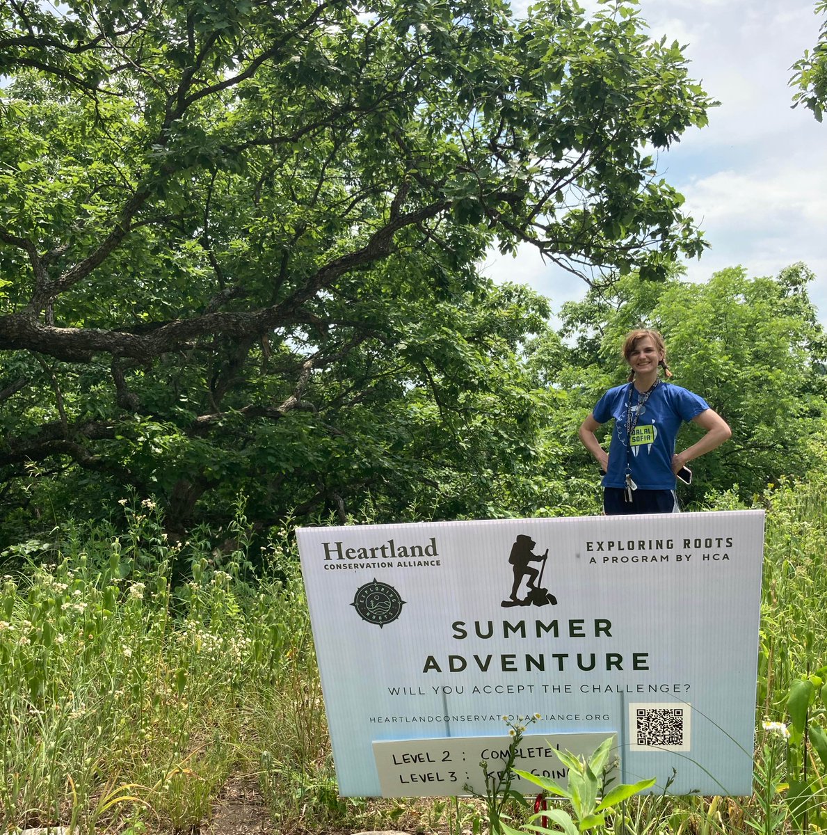 HCA_KC's tweet photo. Today is the perfect time to go out and explore Swope Park. Register, explore the trail, collect the key chains and go claim your prize at Moosejaw. Make sure to do that before the end of the month, there are still several prizes left but supply is limited. #Exploringroots https://t.co/byhQ0te02z