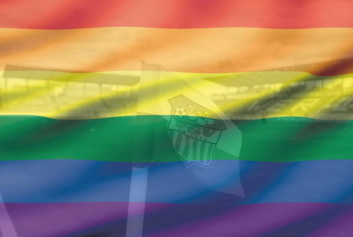 FSVZwickau's tweet photo. Aus gegebenem Anlass. 🏳️‍🌈 
Für Vielfalt.
Für Selbstbestimmung.
Für Toleranz.
Für Freiheit.
#GERHUN #DIESCHWÄNE #UEFA #EURO2020 #REGENBOGENFARBEN https://t.co/BHla4cRFVs