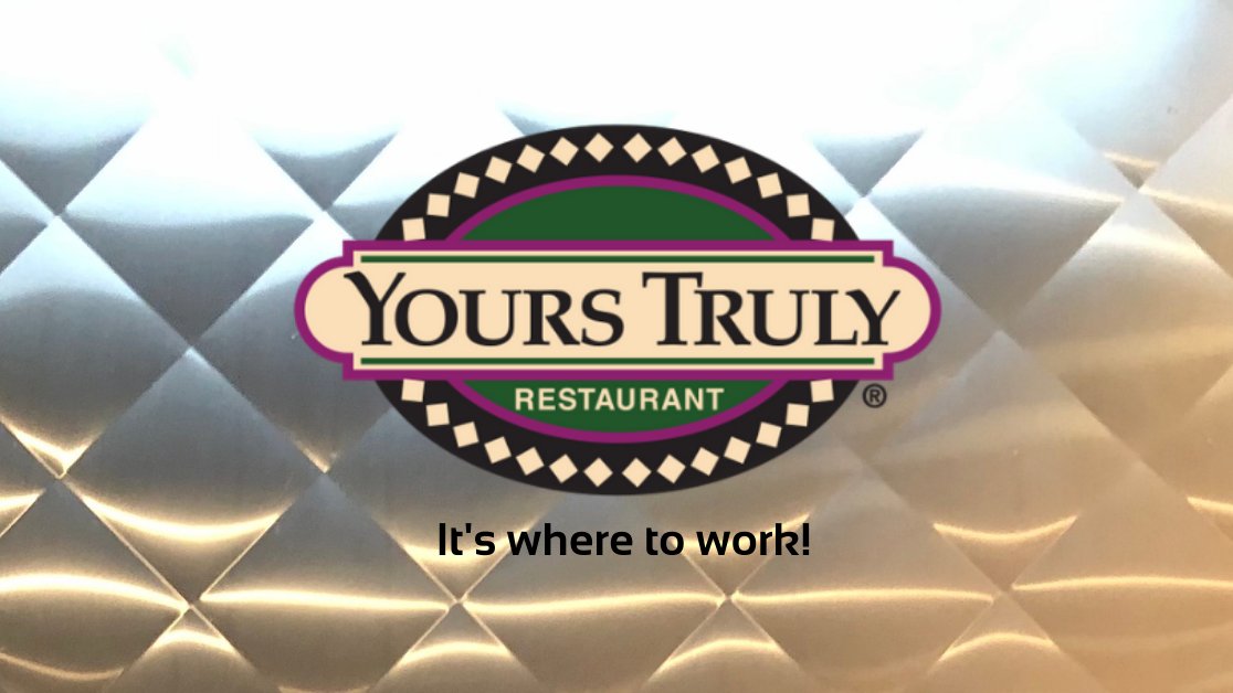 FREE FOOD! Work Here ⮕ Eat Free!
ALL LOCATIONS, Hiring all positions.
Apply today ytr.com!