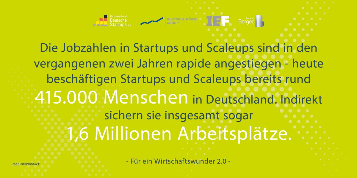 Christian Miele (@mielechr) on Twitter photo 1/Da ist das Ding! Gemeinsam mit <a href="/RolandBergerDE/">Roland Berger DE</a>, <a href="/IEdotF/">Innovate Europe Foundation</a>, <a href="/DeutscheBoerse/">Deutsche Börse Group</a> hat der <a href="/StartupVerband/">Startup-Verband 💡 🚀</a> eine Studie angefertigt um zu zeigen wie Startups den Arbeitsmarkt beflügeln. Die Studie markiert eine Zeitenwende.
Ein kurzer Thread - bitte teilen 👇🏼 1/Da ist das Ding! Gemeinsam mit <a href="/RolandBergerDE/">Roland Berger DE</a>, <a href="/IEdotF/">Innovate Europe Foundation</a>, <a href="/DeutscheBoerse/">Deutsche Börse Group</a> hat der <a href="/StartupVerband/">Startup-Verband 💡 🚀</a> eine Studie angefertigt um zu zeigen wie Startups den Arbeitsmarkt beflügeln. Die Studie markiert eine Zeitenwende.
Ein kurzer Thread - bitte teilen 👇🏼