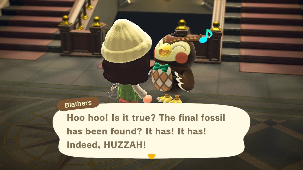 Olivia on Aurora on Twitter "I found all the fossils!!! 