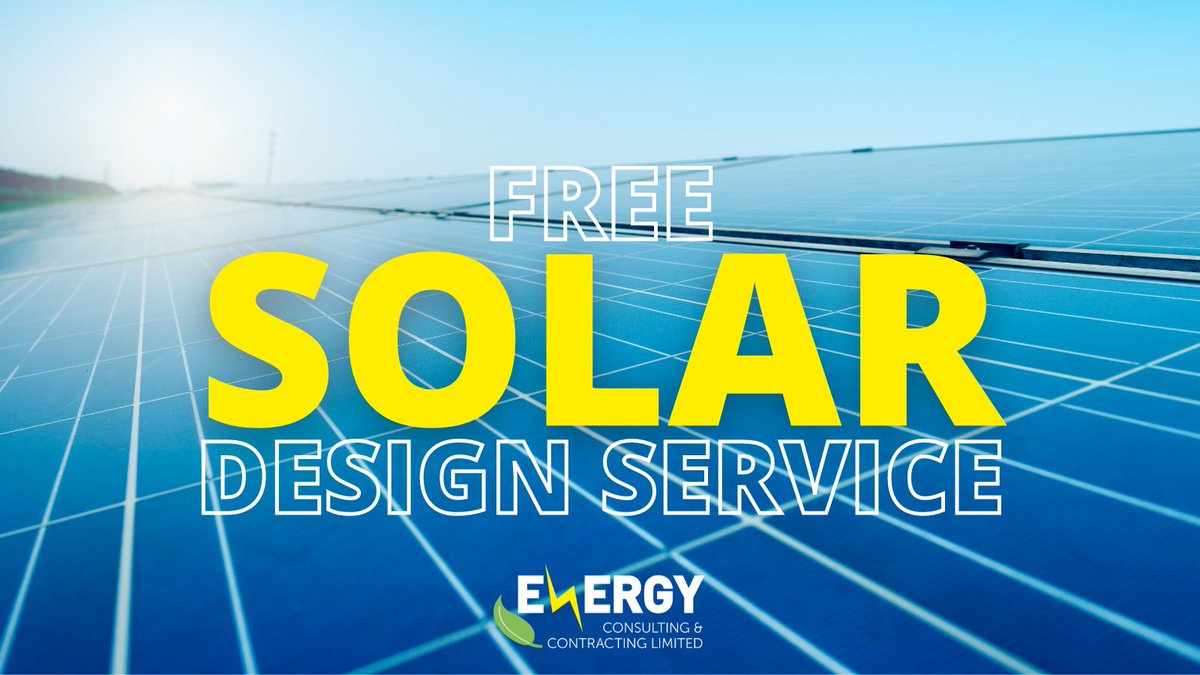 EnergyCCltd's tweet photo. Considering solar power for your business? Put our design skills to the test and find out how much you can save by switching 🤓☀️

As part of our free service, we produce a full feasibility report and design a solar system bespoke for your rooftop 🎯

💻 | https://t.co/1L3qvPeOzD https://t.co/oc6WmVgTRS