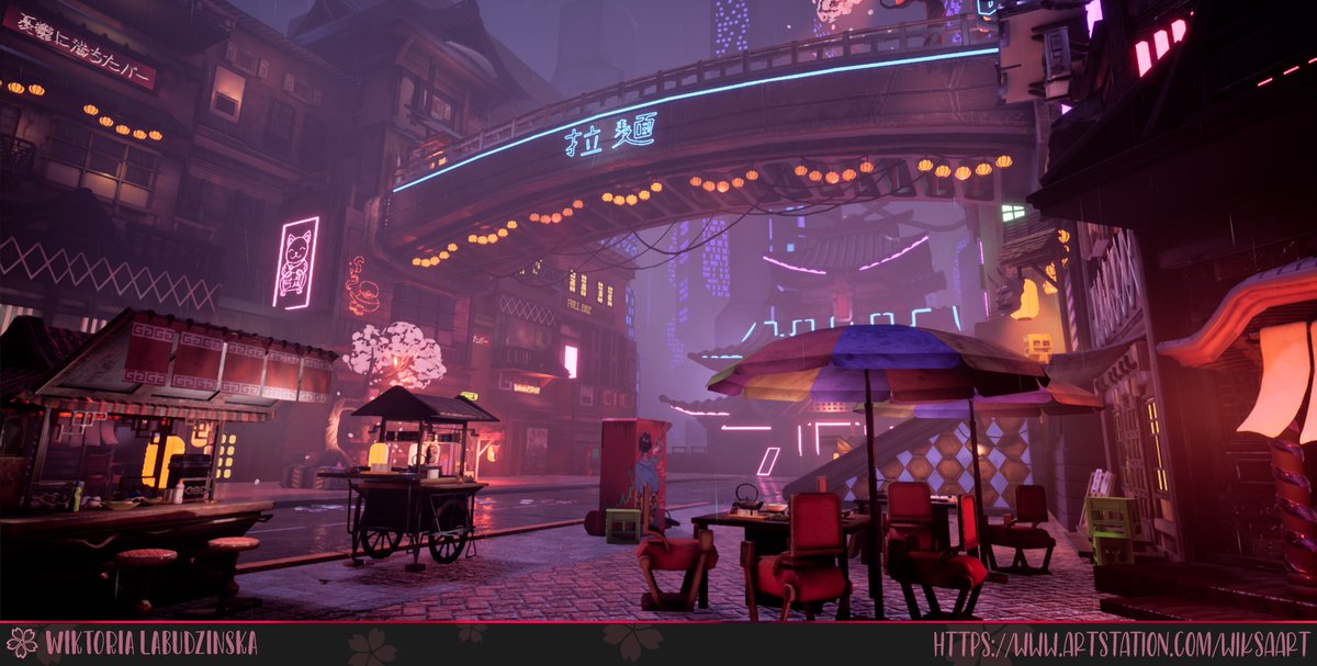 WiksaArt's tweet photo. This is my final year project on DMU. In this project I wanted to introduce myself to the world itself and show who am I as an artist. I prepared this environment based on my own concepts and ideas. #UE4 https://t.co/9ZRwJvubuv