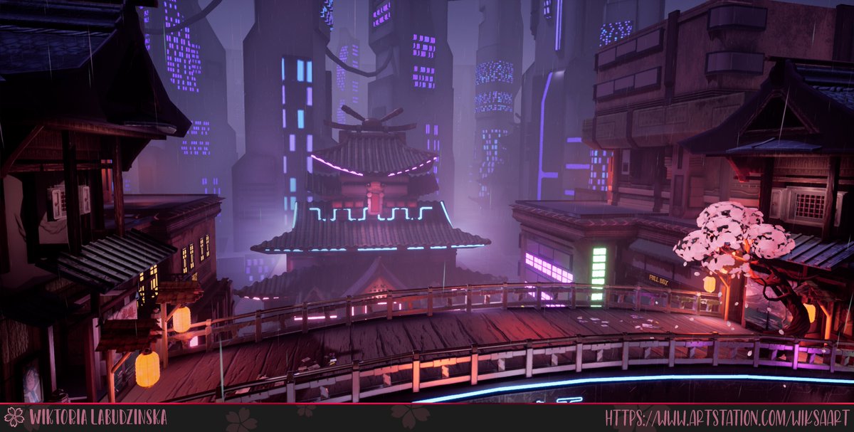 WiksaArt's tweet photo. This is my final year project on DMU. In this project I wanted to introduce myself to the world itself and show who am I as an artist. I prepared this environment based on my own concepts and ideas. #UE4 https://t.co/9ZRwJvubuv