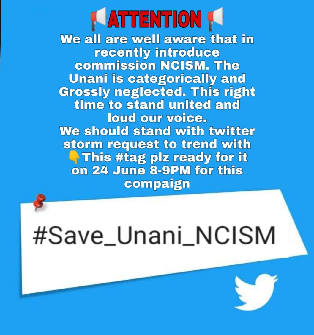 DrShakirSaba's tweet photo. #Save_Unani_NCISM https://t.co/7nZFPrwRv4