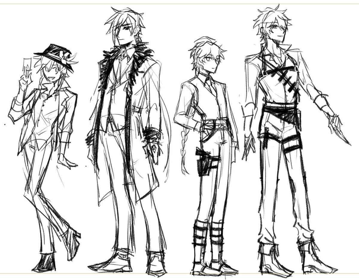 Krois 9 19 シ15a ふわふわっとしたマフィアパロっぽいウェン鍾と空タル