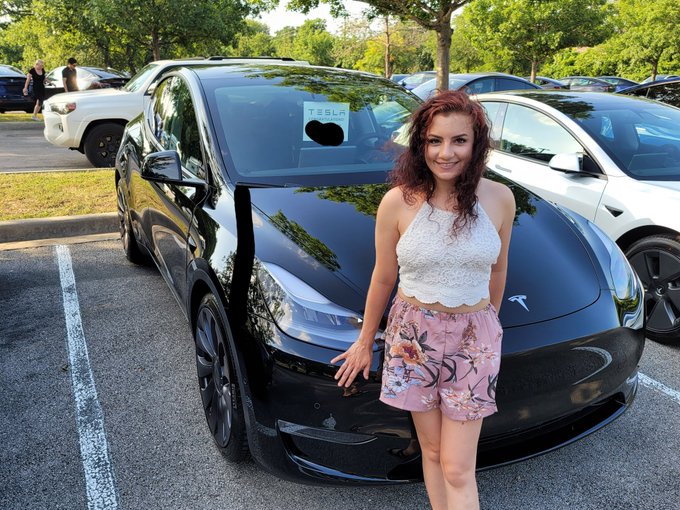 Not a #Lambo but just as fast! Thank you $akt $ada  #Tesla #teslamodelY https://t.co/YuU2scP7iP<a href="/tag/lambo"class="tags">#Lambo</a><a href="/tag/tesla"class="tags"><span>#tesla</span></a><a href="/tag/teslamodely"class="tags"><span>#teslamodely</span></a>