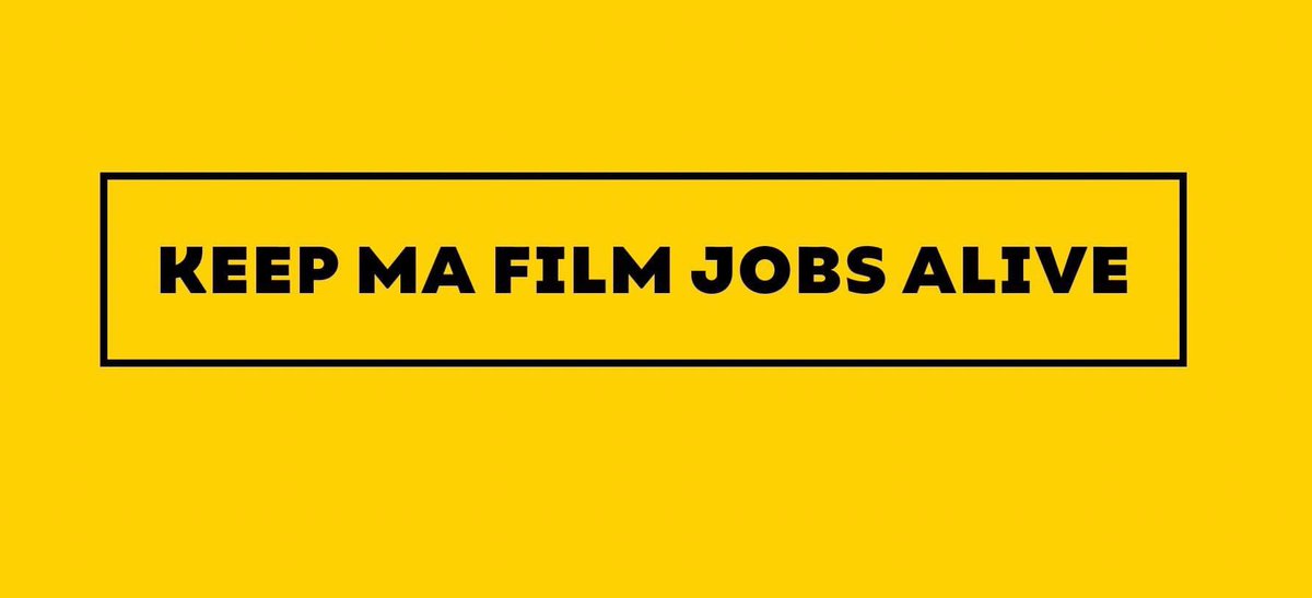 Save MA Film Jobs tweet media
