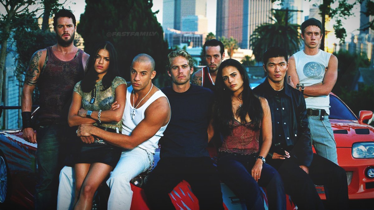 FastFamily's tweet photo. Today marks the 20th Anniversary of the original one that started it all, — #TheFastAndTheFurious. 🎬 https://t.co/2BIEhi9snd