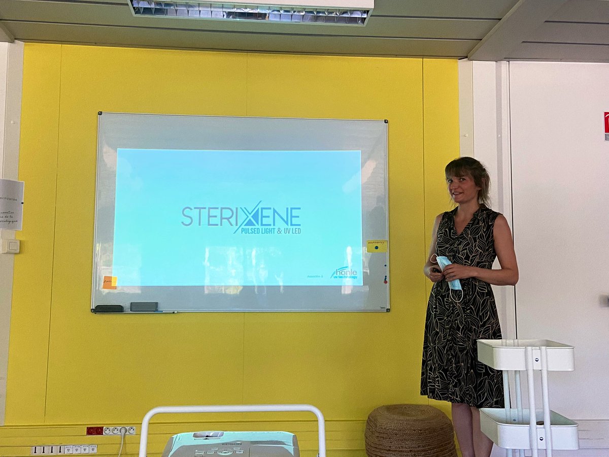 🤩La start-up gardoise <a href="/sterixene/">Sterixene</a> est spécialiste de la désinfection par lumière pulsée et UV écologique