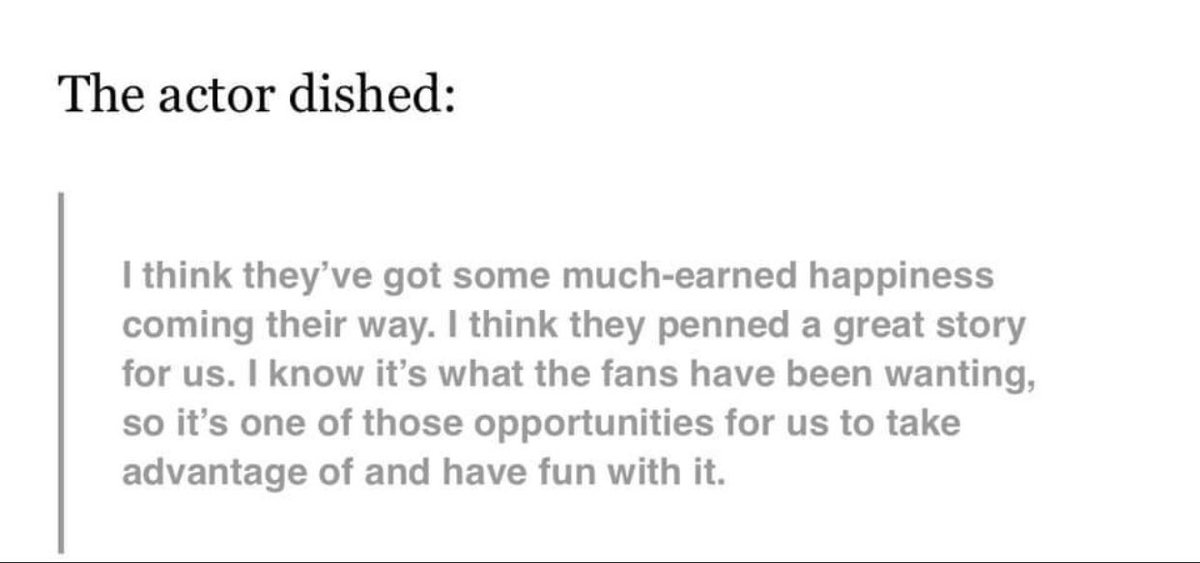 Shugatweet's tweet photo. A excerpt from Robโs interview. Alright #Cin fans straight from the captainโs mouth! Cin has some much earned happiness coming our way! Also I loved how he thanked the Ben and Cin fans for our love and support We love you to Rob๐ค #CinArmy will always have yours and VK back #Days https://t.co/pzebGN6XKo
