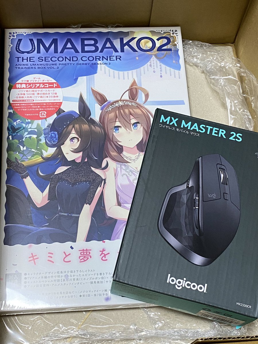 にっち 今日届いた箱を見て我に帰る