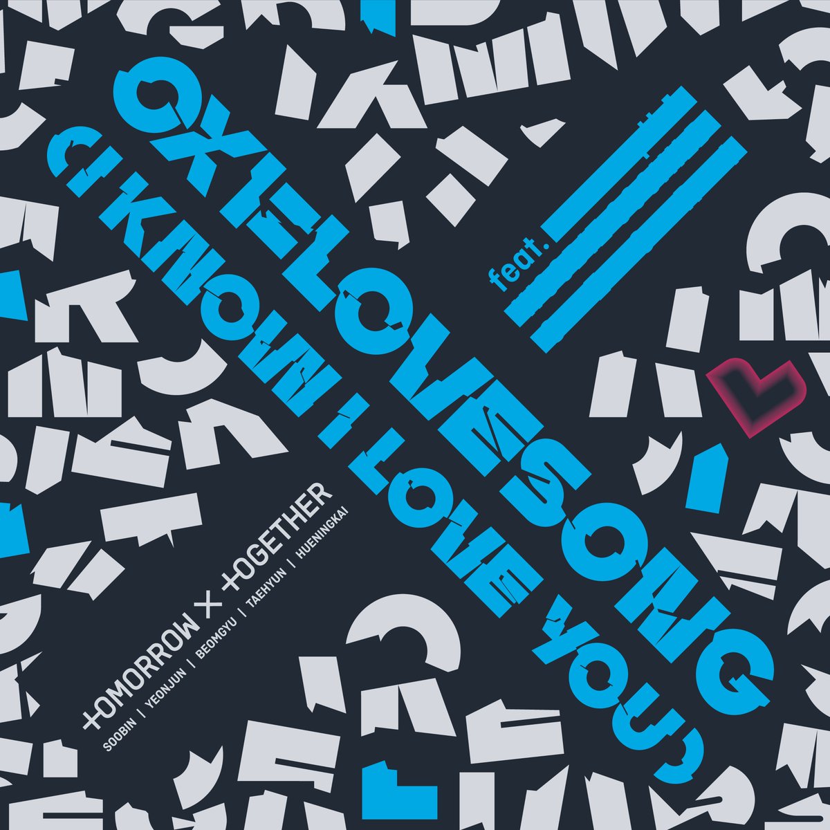#TXT (#투모로우바이투게더) <0X1=LOVESONG (I Know I Love You) feat. 👤👤👤> Cover Image 

June 25, 6:00PM (KST) | June 25, 5:00AM (ET) 

#TOMORROW_X_TOGETHER #TheChaosChapter #TXT_FREEZE #0X1LOVESONG