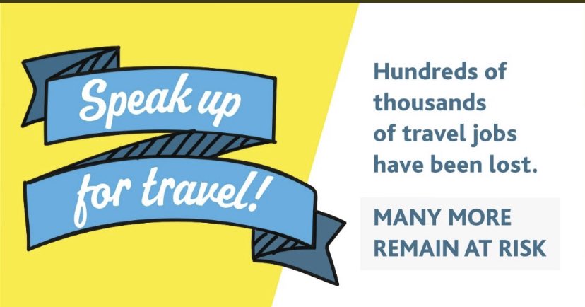 I will be at Westminster tomorrow Hundreds of thousands of jobs lost &amp; zero income for 18 months. The travel industry has been the worst affected sector by the pandemic. The necessary tailored financial support from government is long overdue. #speakupfortravel #traveldayofaction