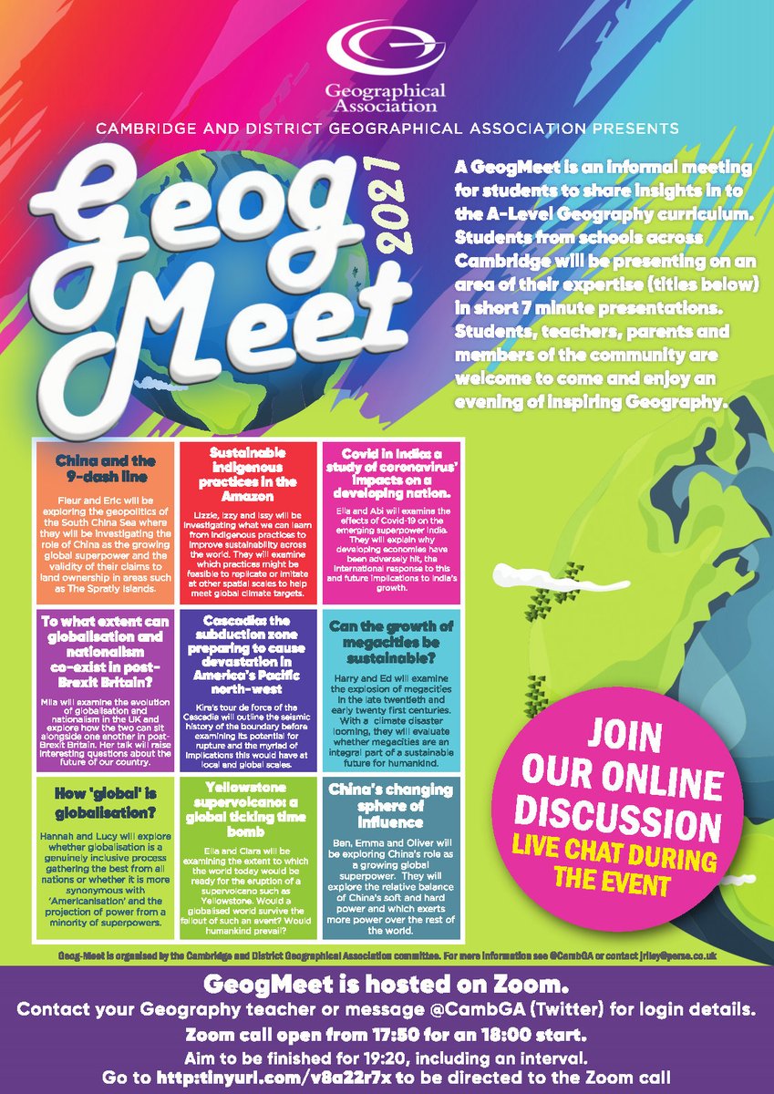 Cambridge Geographical Association tweet media