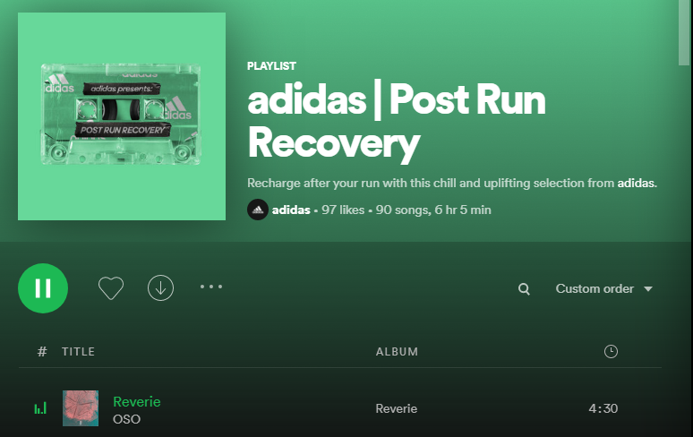 opuulent's tweet photo. Thanks @adidas for including @onesevenone_uk in your Post Run recovery playlist 👟Reverie officially brings the chill ✨https://t.co/hiLAp5hD3b https://t.co/T8LjAAhXZ9