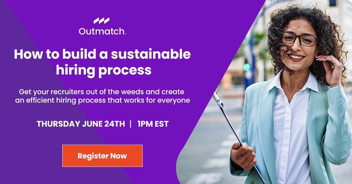 Join Michele Espada, Sr. Director of TA at Freddie Mac and Robin Stenzel, Chief People Officer at Outmatch as they discuss the strategies around building an effective hiring process. 

Grab your seat for the upcoming virtual talent leader discussion: bit.ly/3xITpOE