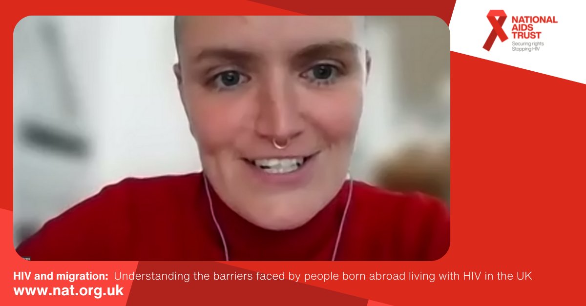 NAT_AIDS_Trust's tweet photo. Laurie Hartley from @rainbowmigrants says their service users report fear of information sharing among the NHS and Home Office. 

"There are huge issues that come with not being able to feel they can trust healthcare professionals."
>> https://t.co/ZpjI5aXu1z 

#HIVandMigration https://t.co/lNeYpMAjMN