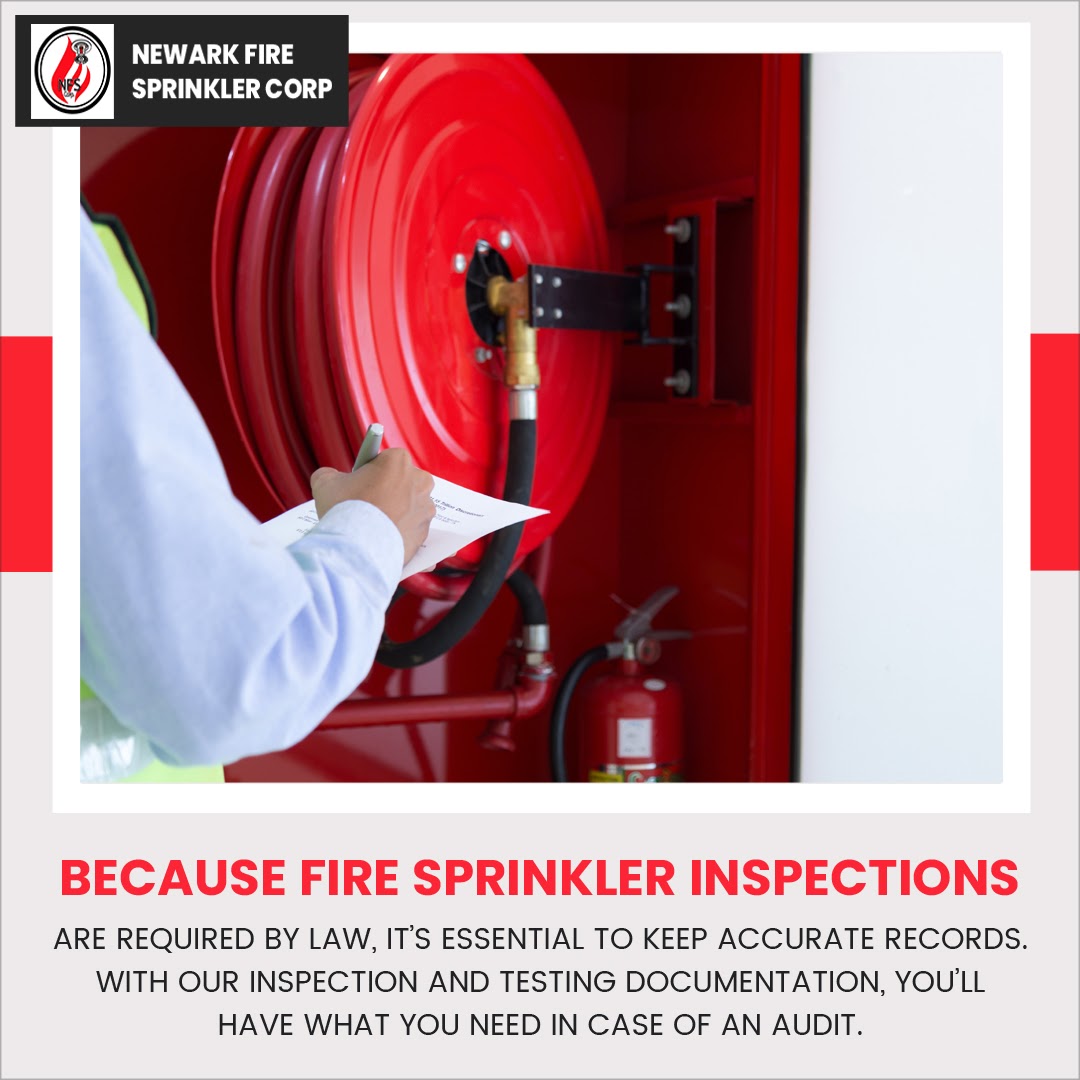 CorpNewark's tweet image. Because #FireSprinklerInspections are required by law, it’s essential to keep accurate records. With our inspection and #TestingDocumentation, you’ll have what you need in case of an audit. bit.ly/3gcFqew