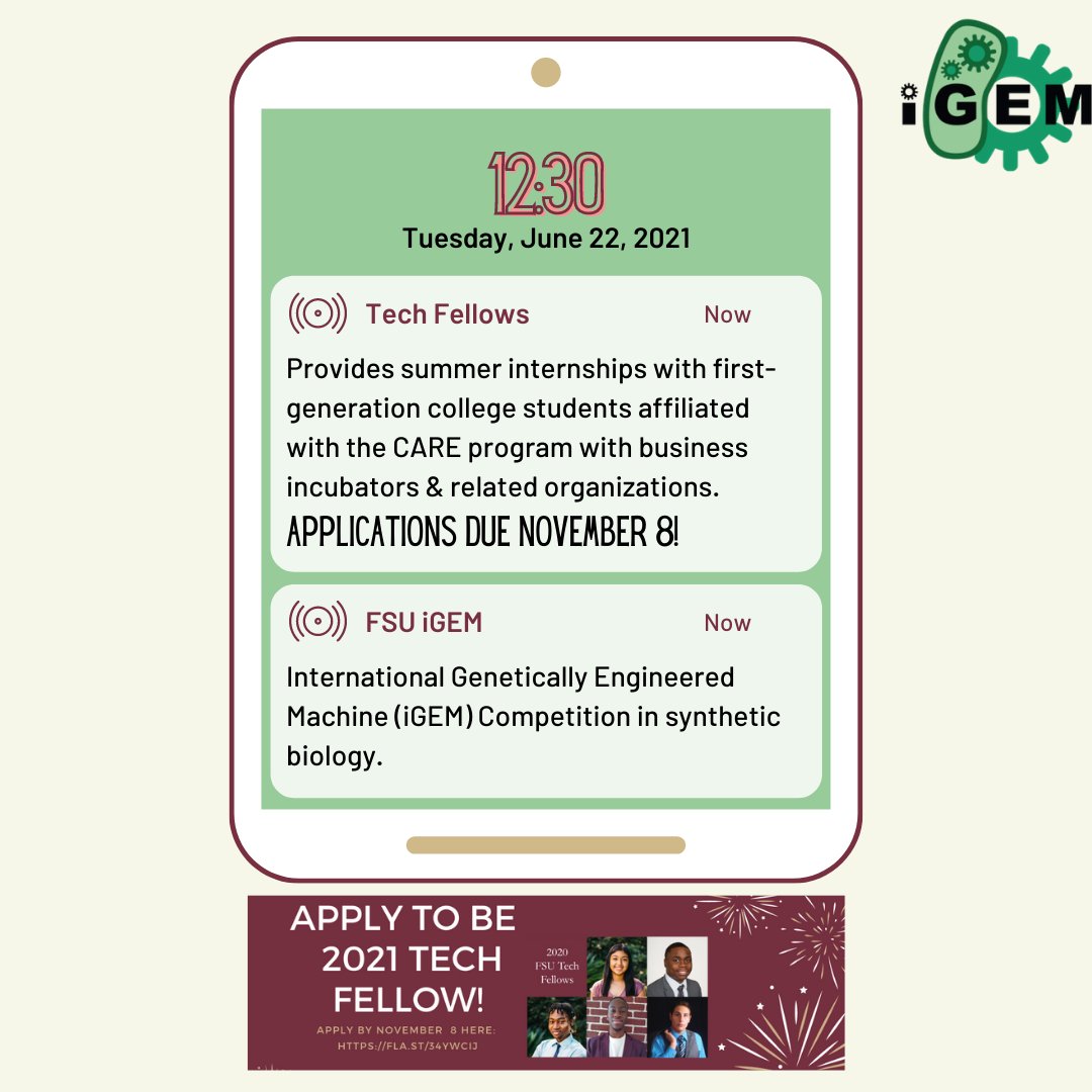 fsu_directo's tweet photo. ...such as #UROP, they're also dedicated to increasing the recruitment &amp; retention of diverse undergrads through partnerships with CARE &amp; #FGLSAMP. We hope you check out the CRE &amp; share this info with others at #FSU! 2/2

#fsudirecto #DiversityAtFSU #DiversityMatters https://t.co/ScHVbV9Y2w