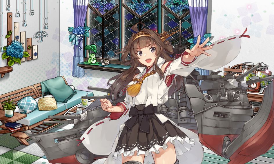 家具更新～、相変わらず梅雨ボイス可愛いぞ金剛!春イベもお疲れさまでした、久々にALL甲で大変だったなあ 