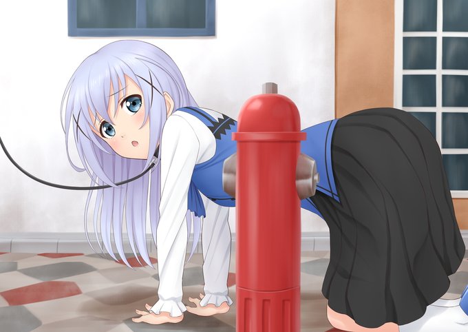 リクエストしていただきました(^-^)
#ごちうさ #香風智乃 #ペットプレイ #おしっこ 