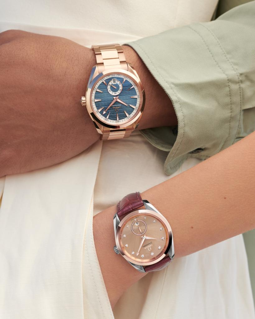 omegawatches's tweet photo. 38 or a 41mm? Our new Seamaster Aqua Terra Small Seconds come in two sizes and multiple styles. https://t.co/C0h5HUsZZ6

#SeamasterAquaTerra https://t.co/aU9ymaEbky