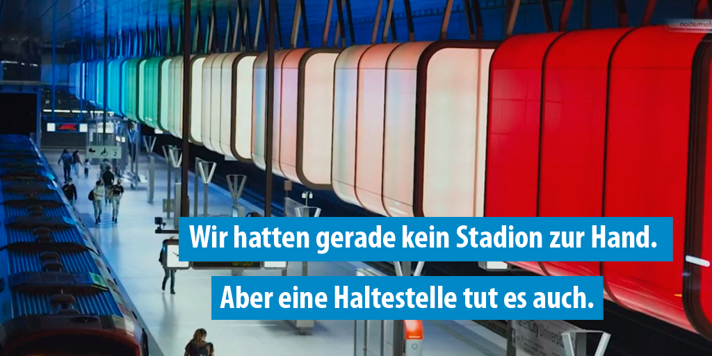 Um auf Menschenrechte aufmerksam zu machen, brauchen wir keine Erlaubnis. #pride #Regenbogenfarben