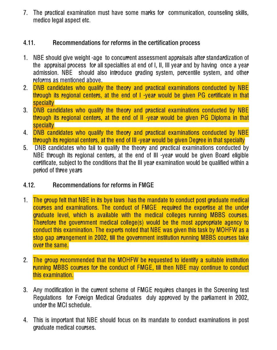 cardiology08's tweet photo. Recommendations are there for @NbeIndia since 2010. But NBE continued the #cultivation on #FMG doctors.

Its simply the #StateOfTheArt looting. Previously it happened before independence.

I am optimistic that  @PMOIndia will gift #independence to FMG doctors. Only @narendramodi https://t.co/MqYTTHverA