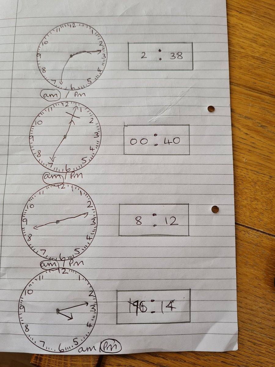 PeterShephard7's tweet photo. @Class3L_WS Hi Miss Large heres some of Ben's maths for today. Can't fit more than 4 pics haha xx https://t.co/vjLKoLjsB2