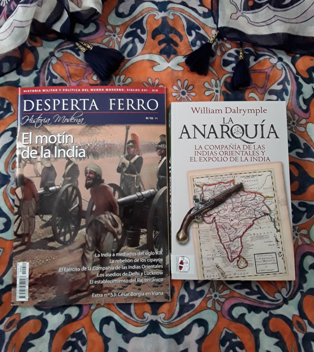 aknuelo's tweet photo. La hora del té estilo @DespertaFerro 🇬🇧 📖 🇮🇳

#laanarquia #williamdalrymple #elmotindelaindia #historiamoderna #despertaferroediciones #atrapadaenunasojasdepapel https://t.co/HuHWfJP6SD