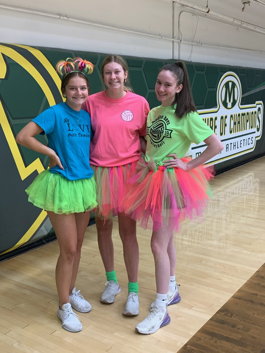 It's Neon Day at MVB Camp today!
Looking good!