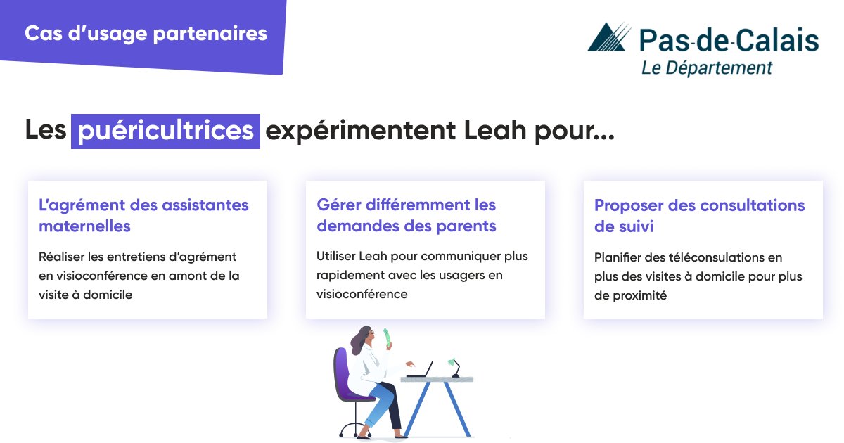 La téléconsultation par Leah.care tweet media