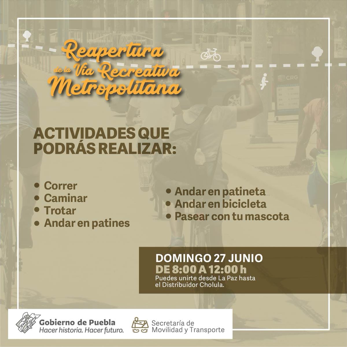 MTGobPue's tweet photo. #QueNoSeTePase | El 27 de junio podrás volver a disfrutar @laviametro en #Familia. Realiza todas las actividades que te compartimos y cuida de los tuyos. https://t.co/2wosMOP5e2