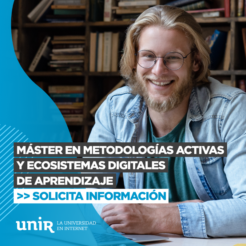 UNIRuniversidad's tweet photo. ¡Lidera la transformación digital educativa! Conviértete en un experto en Pedagogía Activa con el Máster en Metodologías Activas y Ecosistemas Digitales de Aprendizaje.

Solicita más información y aprovéchate de un 35% de descuento