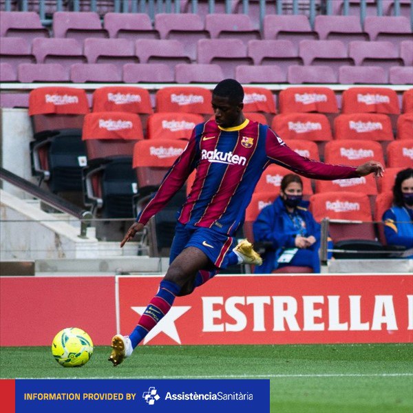 LATEST NEWS | @Dembouz has a dislocation of the biceps tendon in his right knee and will need surgical treatment.

Details: barca.link/YTmI50FfZN4