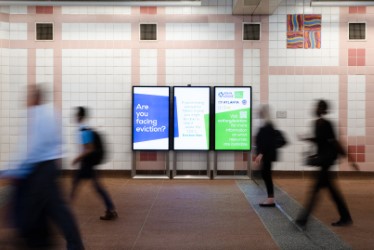 supportAVLF's tweet photo. Ride MARTA? Through our partnership with Atlanta Beltline Partnership, we're able to bring awareness about the CDC moratorium using MARTA's live digital boards. https://t.co/py9WS3gaYA