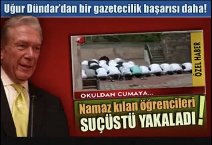 Uğur Dündar ın cenazesine Yılmaz Özdil gelirmi bilmem
Ama resimdeki çocukların birinin seni musalla taşından uğurlayacağı kesin