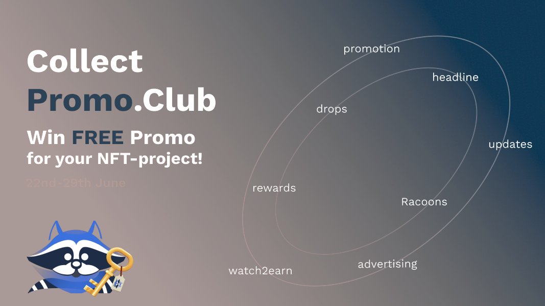 collectsocials's tweet photo. 🥁FREE Promotion of your NFT-project on https://t.co/icTwSlNhuP Platform!

🥇Read the deets and win the Advertising budget for your project via the link below.

🖌️Also, tag the creative authors worthy to be promoted in the comments!
https://t.co/EYLPdk9CGo https://t.co/5NGmMQzN1q