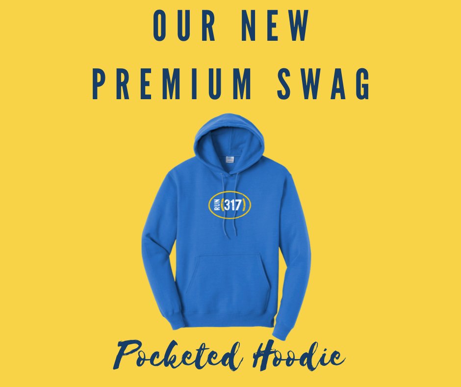 Have you seen our new hoodie?! Register for the 3 or 5-Series RUN(317) and get this comfy hoodie! Register today at buff.ly/34PwaoD