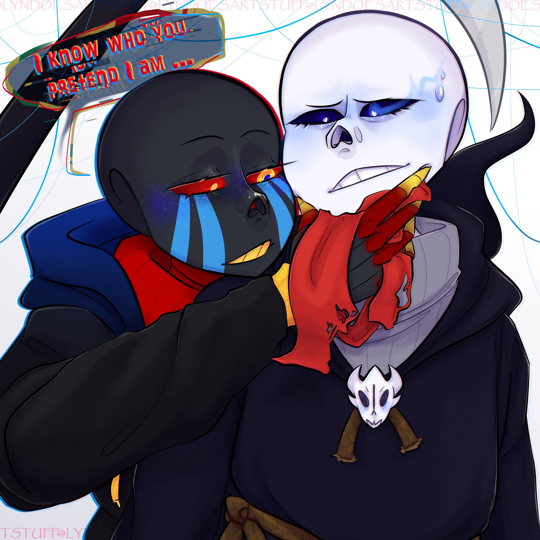 Reaper sans is one of the most beutyfull sans#error #like #fyp #like #