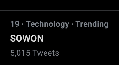 yujuscray's tweet photo. sowon trending under technology 😭 yh her electric fly swatter impact https://t.co/9GZyq5Z7Iy