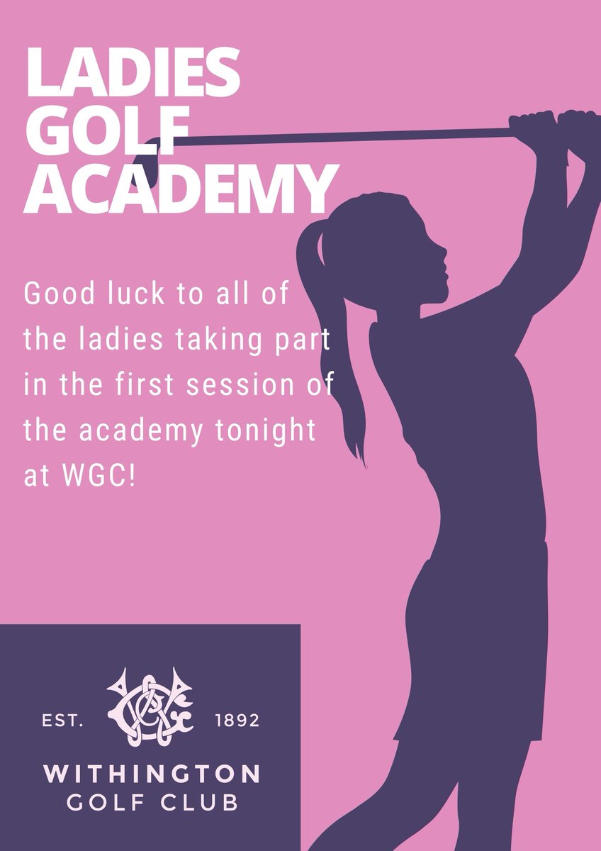 WithingtonGolf's tweet photo. Our new ladies academy with @Stevemarrgolf starts tonight @WithingtonGolf and a full turn out expected! Enjoy the evening ladies🏌🏼♀️⛳️ #lovegolf #didsbury #didsburygolf #wearewithington #manchestergolf #golfer #ourwithington https://t.co/tOtqCHEXGC