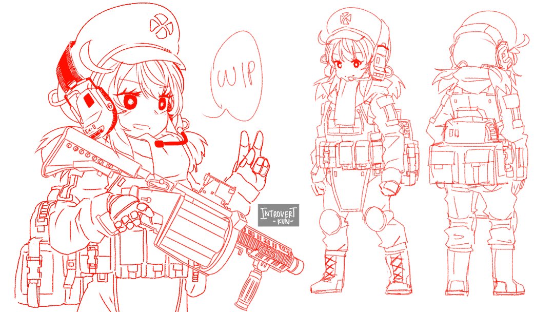 Wip Tactical Klee. #GenshinImpact #genshinimpactfanart 