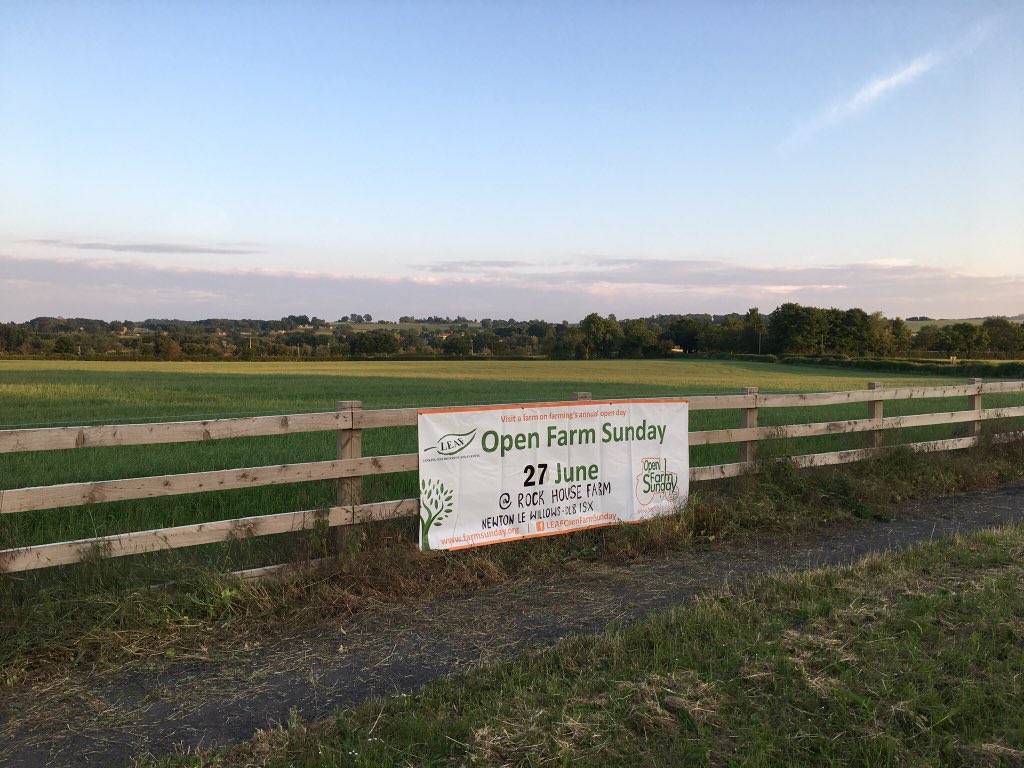 davidpeach26's tweet photo. Preparations in full swing at Rock House Farm for  @OpenFarmSunday. All the animals will be on their best behaviour…hay meadows looking spectacular, special visitors to come and talk to and lots of special helpers.  Still some places to book a visit via https://t.co/wLGXueHuZA https://t.co/IGMkxA27UU