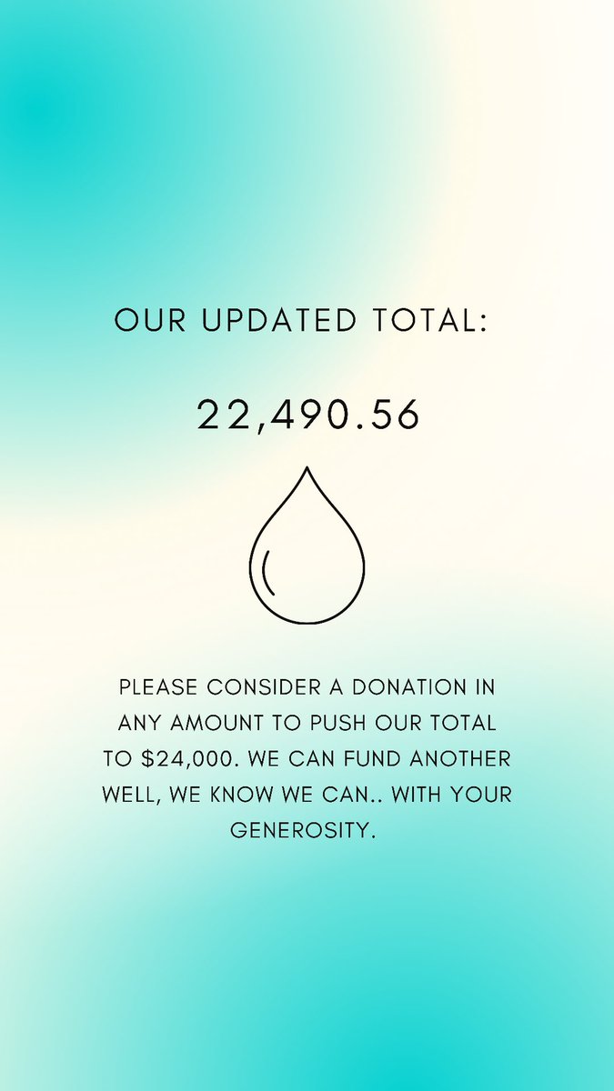WIThirstProject's tweet photo. We can accomplish something great- together!! https://t.co/EgbGw0HNma