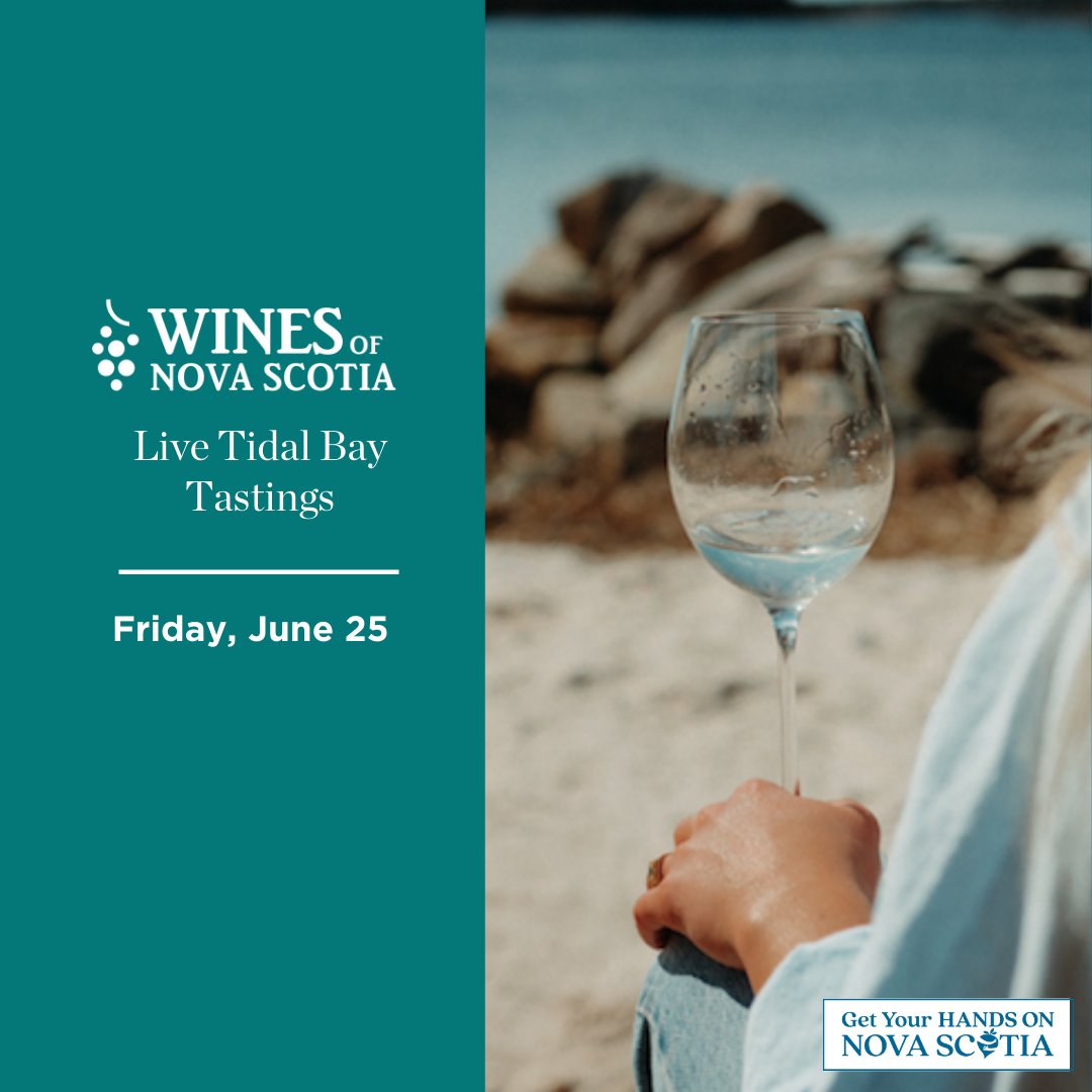 Wine Growers Nova Scotia (@winegrowersns) on Twitter photo Our final Tidal Bay Live Stream is this Friday!
Luckett Vineyards and <a href="/Benjamin_Bridge/">benjamin_bridge</a> will be discussing the Future of Tidal Bay and tasting 2020 vintage. NS Wine Ambassadors, Sara and Brent of Dashboard Living will be moderating the live stream: winesofnovascotia.ca/tidal-bay Our final Tidal Bay Live Stream is this Friday!
Luckett Vineyards and <a href="/Benjamin_Bridge/">benjamin_bridge</a> will be discussing the Future of Tidal Bay and tasting 2020 vintage. NS Wine Ambassadors, Sara and Brent of Dashboard Living will be moderating the live stream: winesofnovascotia.ca/tidal-bay