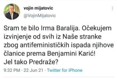 FileovM's tweet image. Do kada će ovaj kreten da teroriše naše ljude? @PedjaKojovic